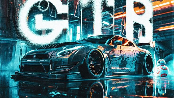 Modified Nissan GT-R (R35) Sports Car Styled