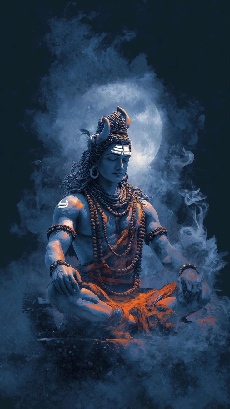 Depicting Lord Shiva