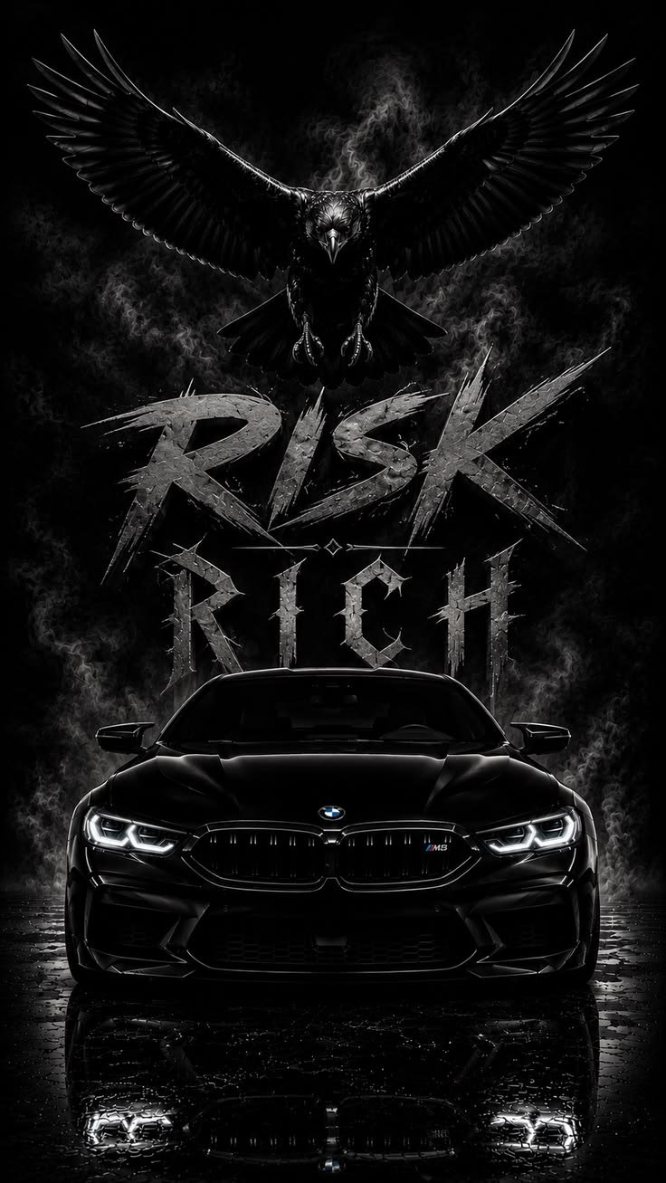 Black BMW M8