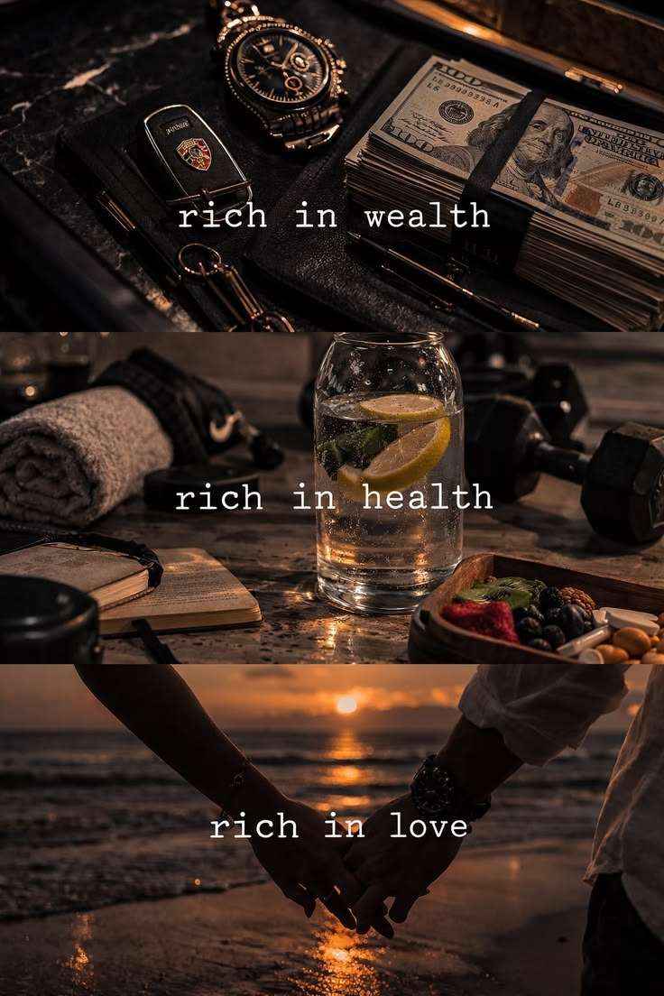 Wealth, Health & Love: The Real Definition of a Rich Life ✨