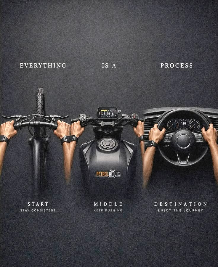 Everything Is a Process: Trust the Process, Enjoy the Journey 🏁