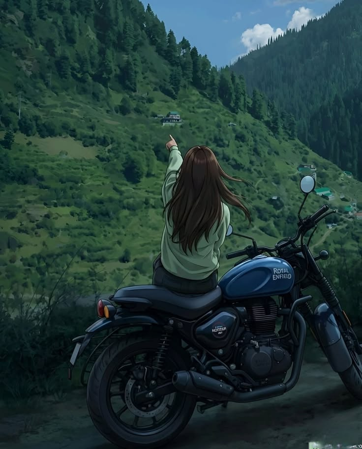 Somewhere Between Dreams and Mountains 🏍️