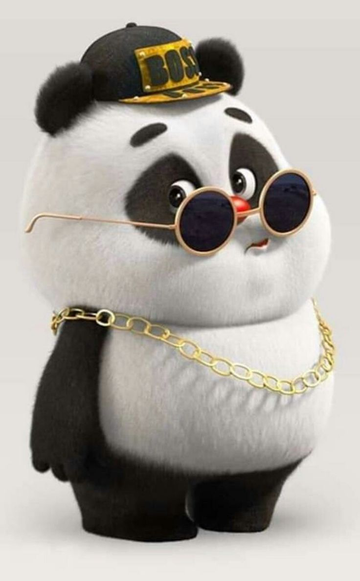 Too Cool to Care 🐼🕶️