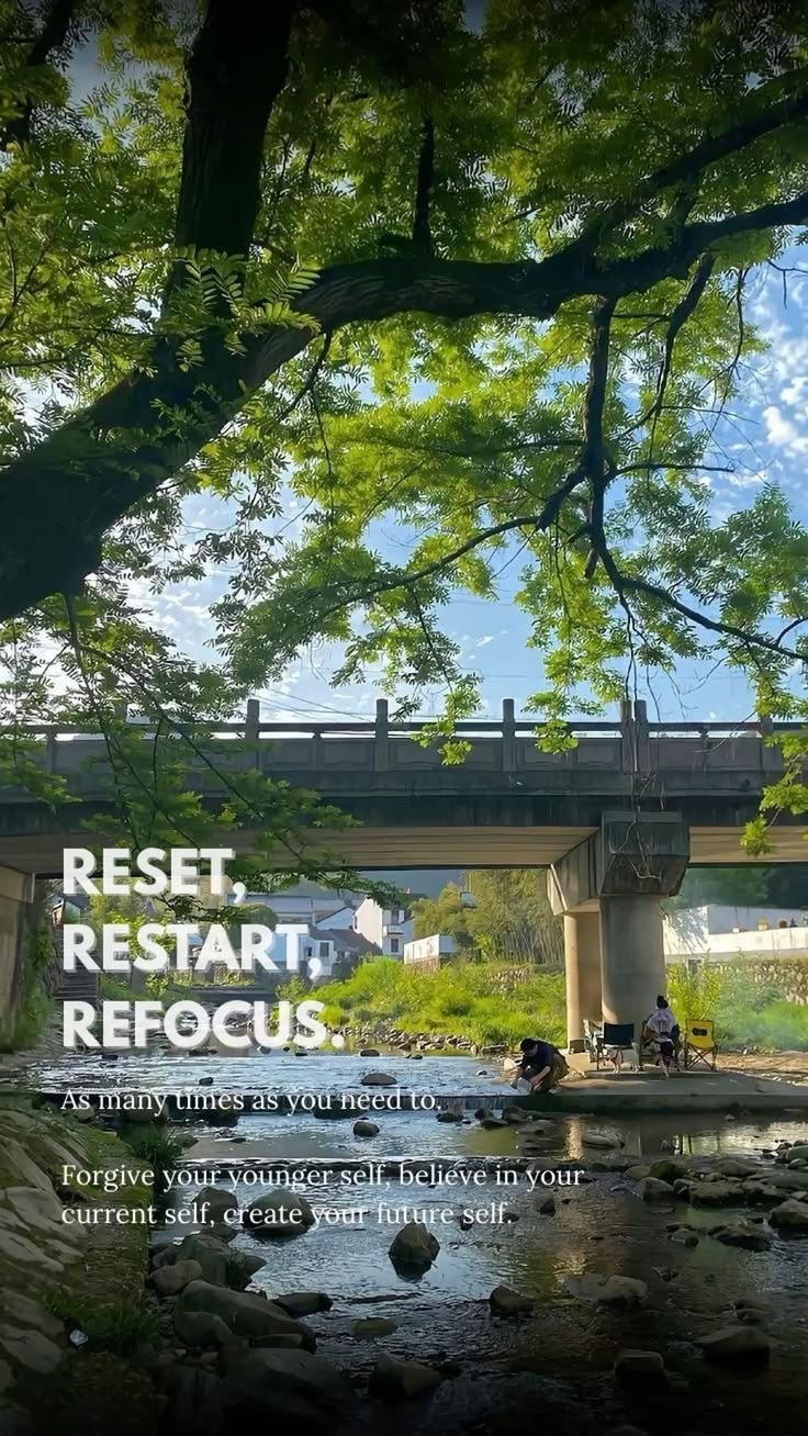 Reset. Restart. Refocus. Repeat. 🌿